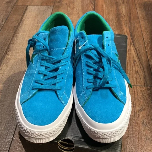 Converse men’s sz 9 women’s sz 11 nib one star OX Hawaiian ocean/jolly g… - Picture 12 of 14